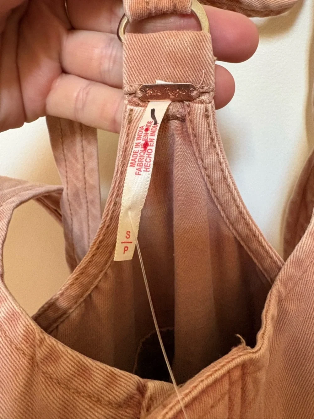 NWOT Free People Must Have Wide-Leg Overalls Size Small